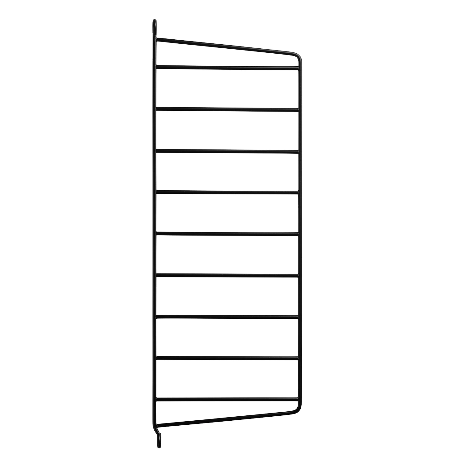 String Gavel 20x50 Cm 1-pack - Modulära hyllsystem Stål Svart