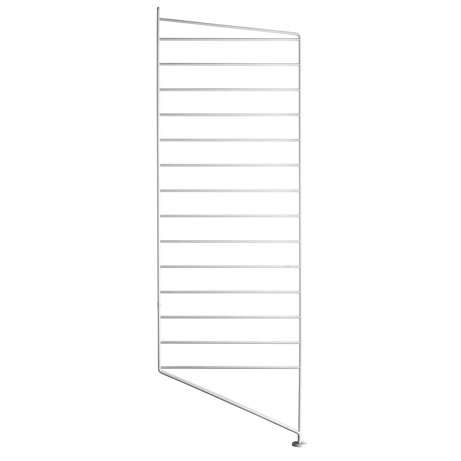 String Gavel Golv 30x85 Cm 1-pack - Modulära hyllsystem Stål Vit
