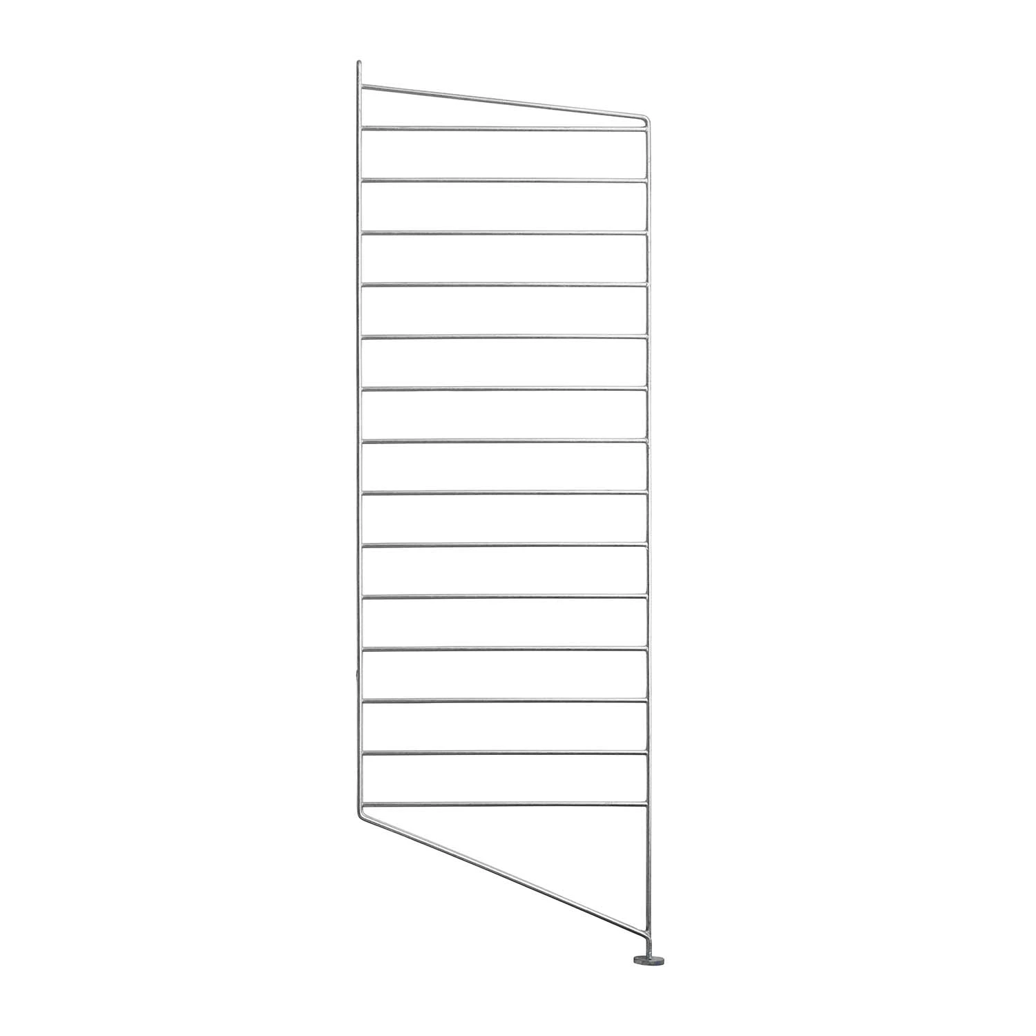 String Gavel Golv 30x85 Cm 1-pack Galvanized - Modulära hyllsystem Stål Galvaniserad