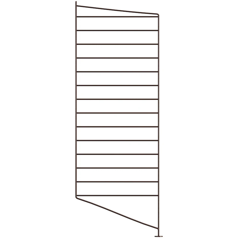 String Gavel Golv 30x85 cm 1-pack, Mörkbrun