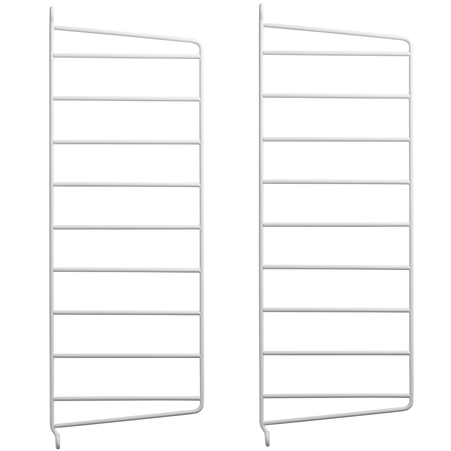 String Gavlar 20x50 Cm 2-pack - Modulära hyllsystem Stål Vit