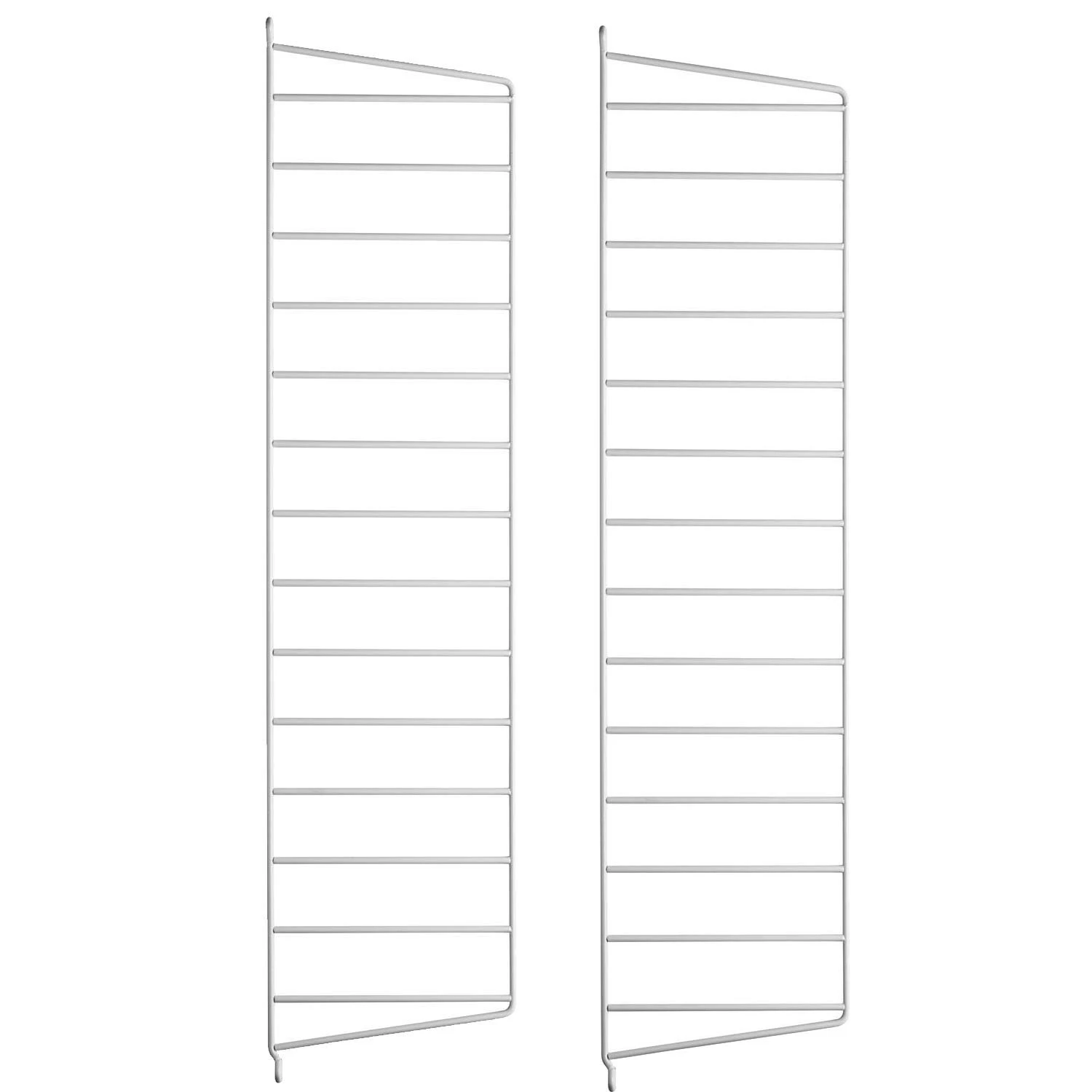 String Gavlar 20x75 Cm 2-pack - Modulära hyllsystem Vit