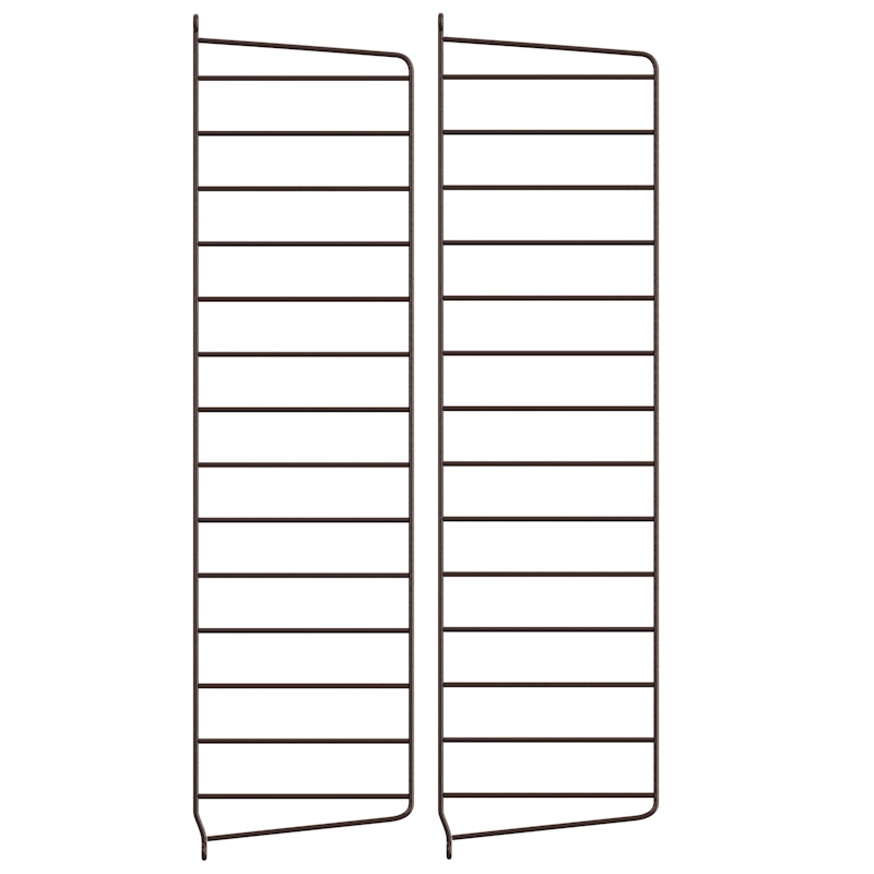 String Gavlar 20x75 cm 2-pack, Mörkbrun