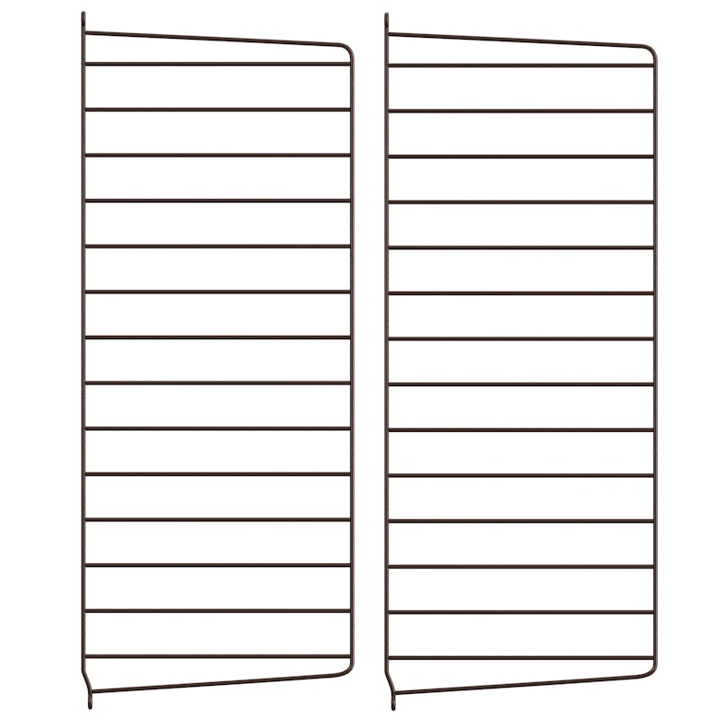 String Gavlar 30x75 cm 2-pack, Mörkbrun