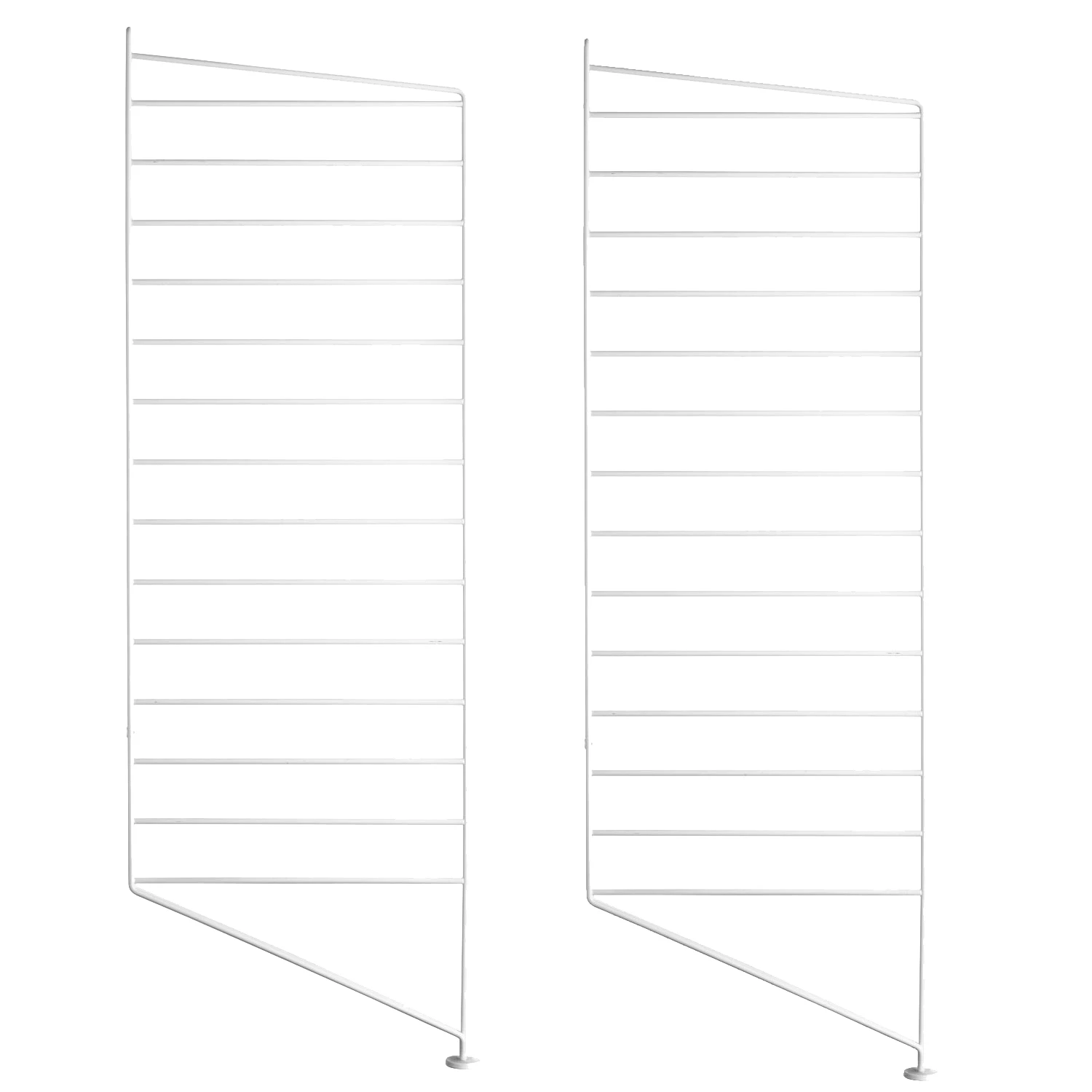 String Gavlar Golv 30x115 Cm 2-pack - Modulära hyllsystem Vit