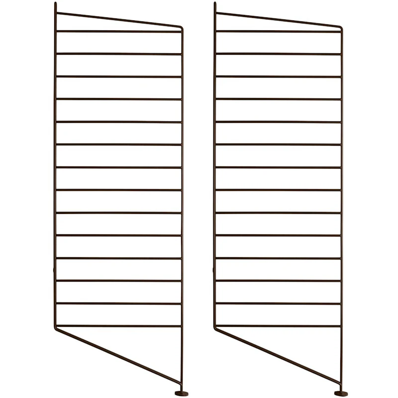 String Gavlar Golv 30x85 cm 2-pack, Brun