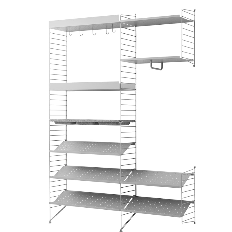 String Hyllsystem No 11, Grå