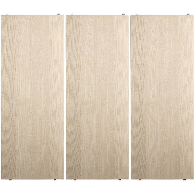 String Hyllplan 3-pack 78x20 cm, Ask