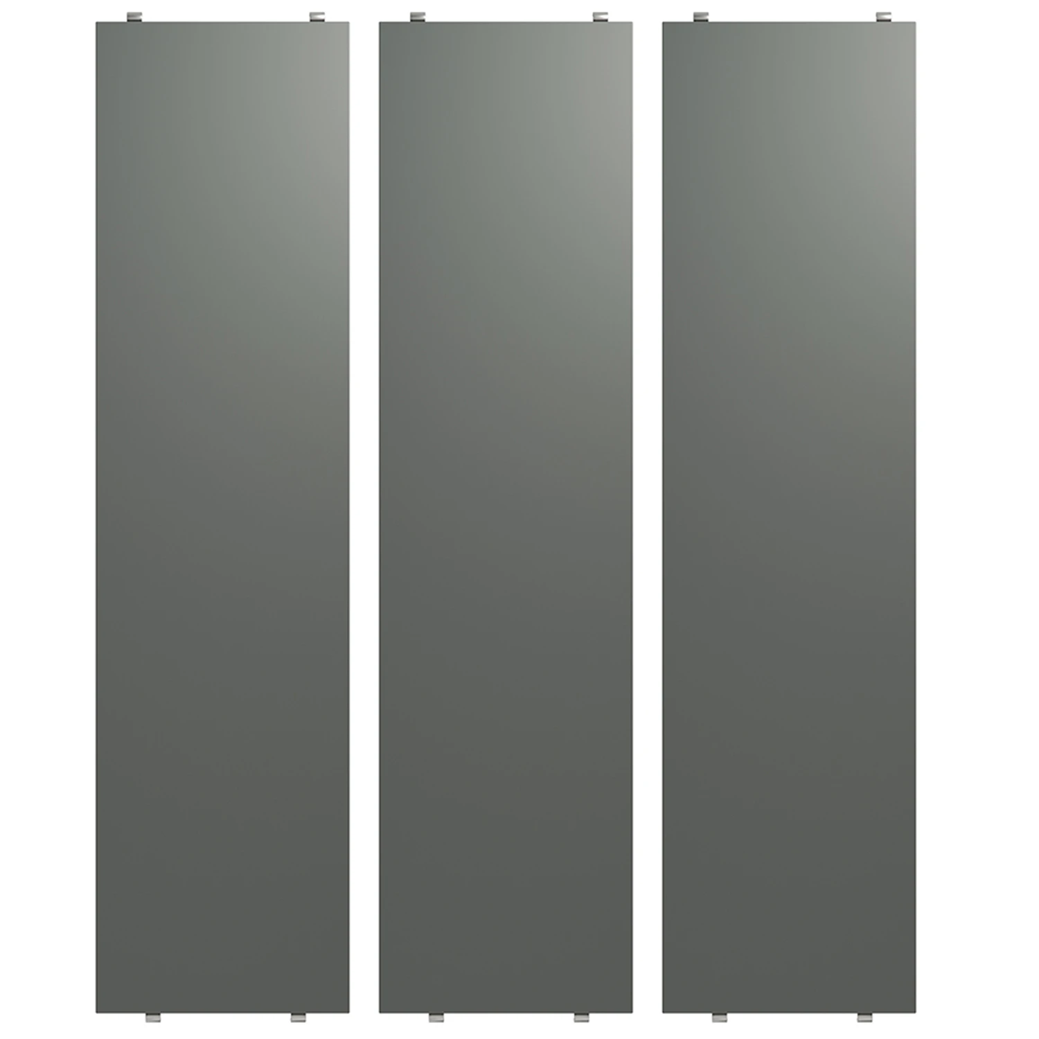 String Hyllplan 3-pack 78x20 Cm - Modulära hyllsystem Mörkgrå