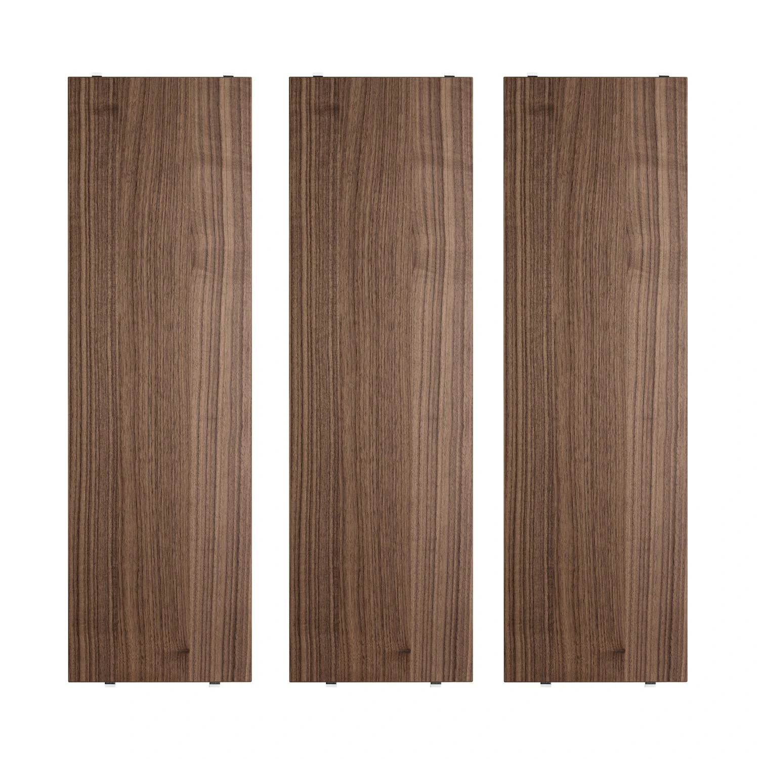 String Hyllplan 3-pack 58x20 Cm - Modulära hyllsystem Valnöt
