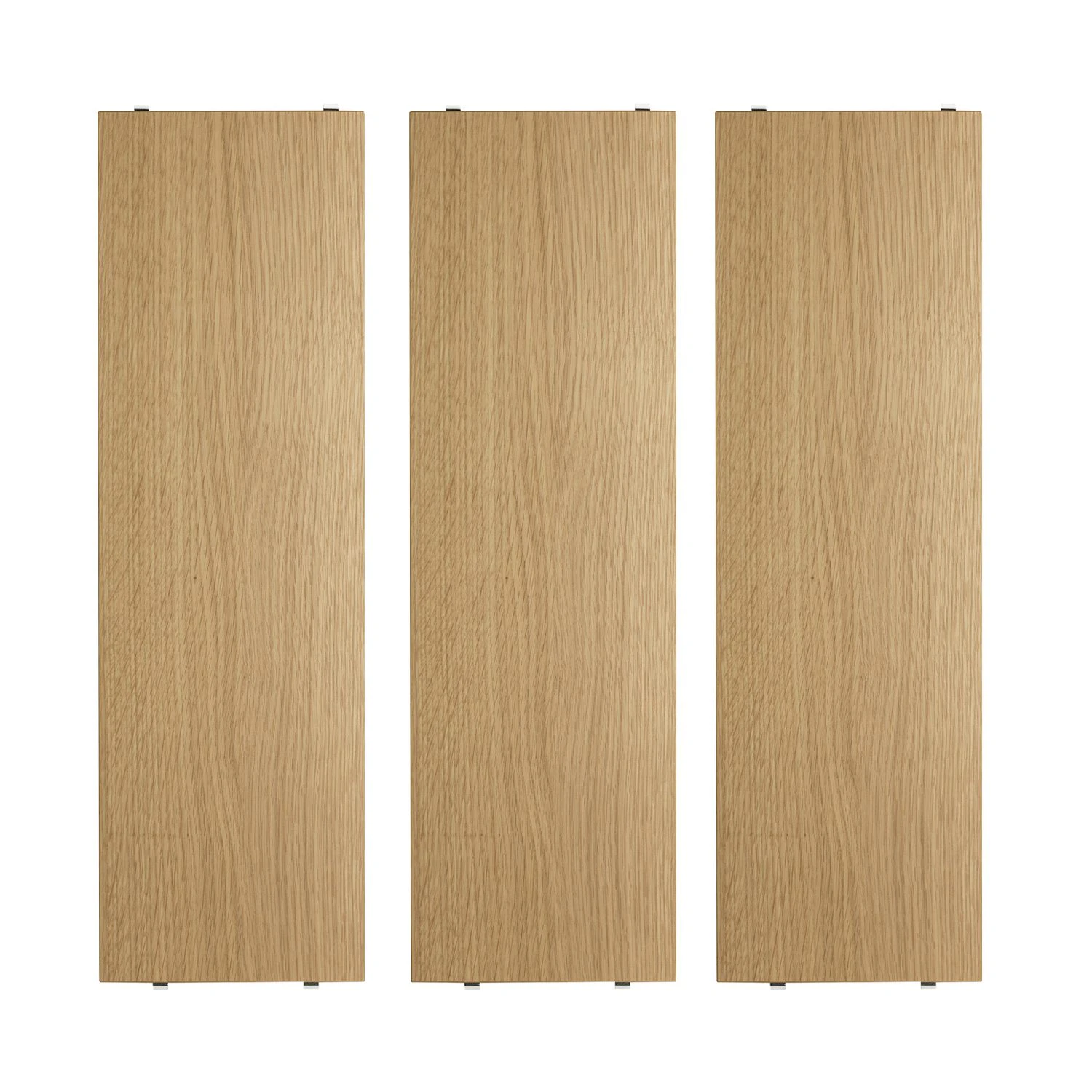 String Hyllplan 3-pack 58x20 Cm - Modulära hyllsystem Ek