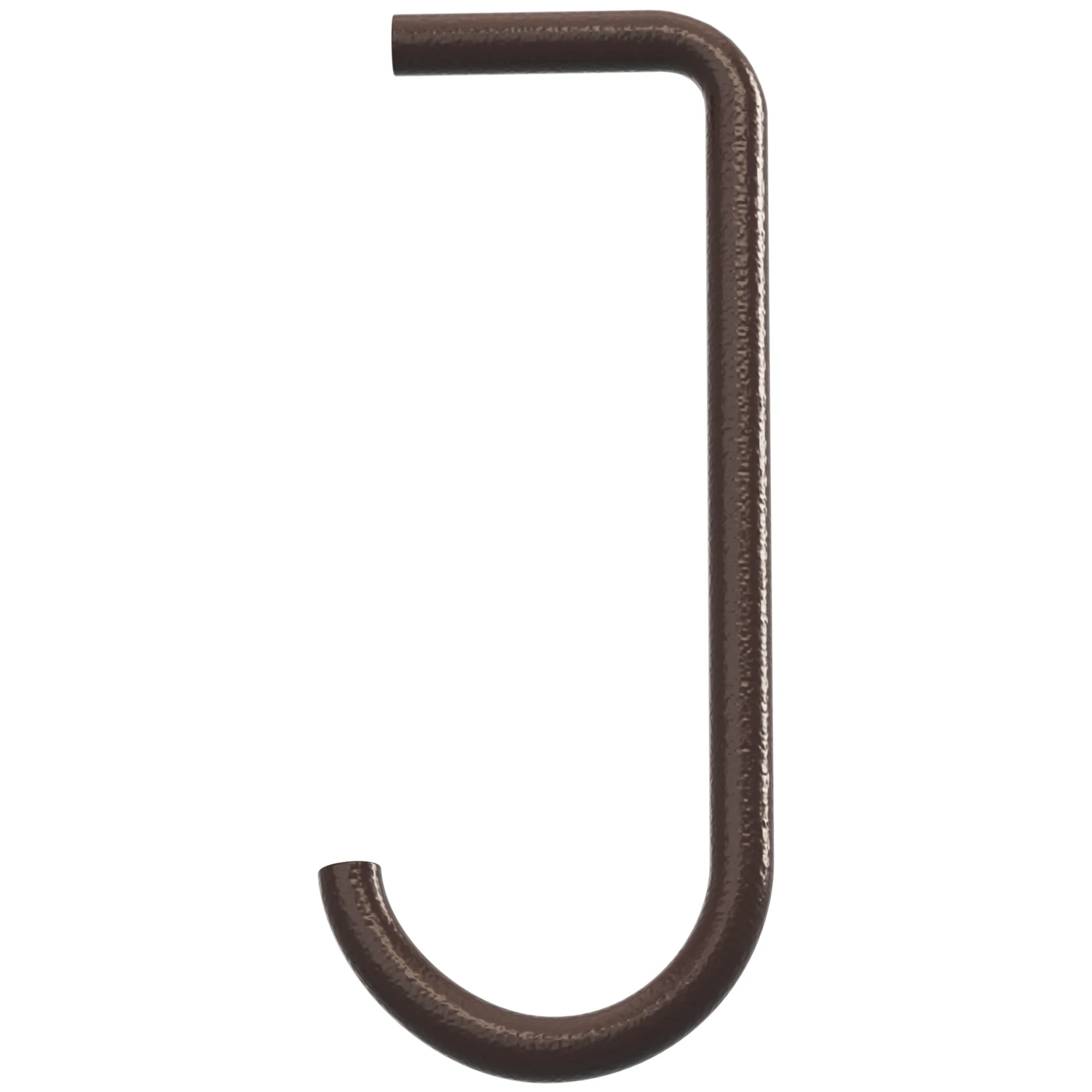 String J Krok Till Metallhylla 5-pack - Krokar & galgar Pulverlackat Stål Mörkbrun