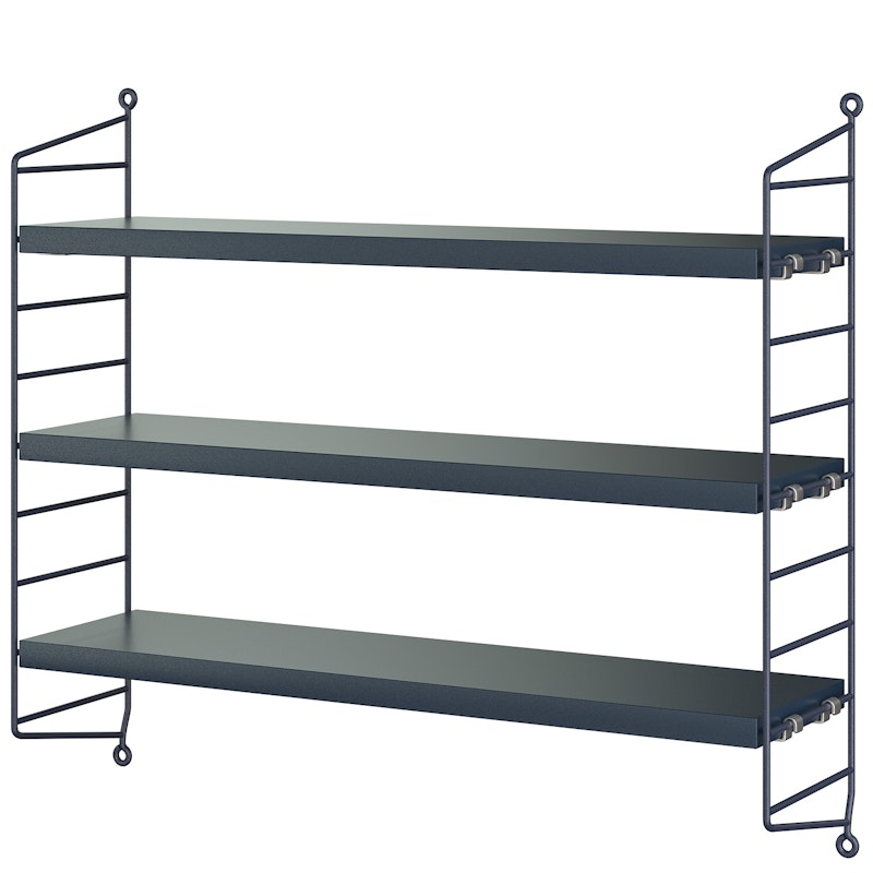 String Pocket Hylla, Nybroblå