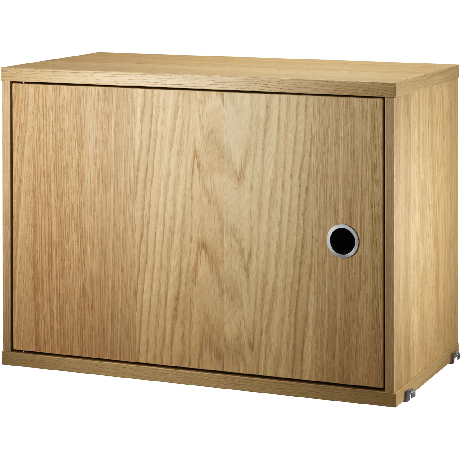 String Skåp + Dörr 58x30x42 Cm 1-pack - Modulära hyllsystem Lackad Mdf Ek