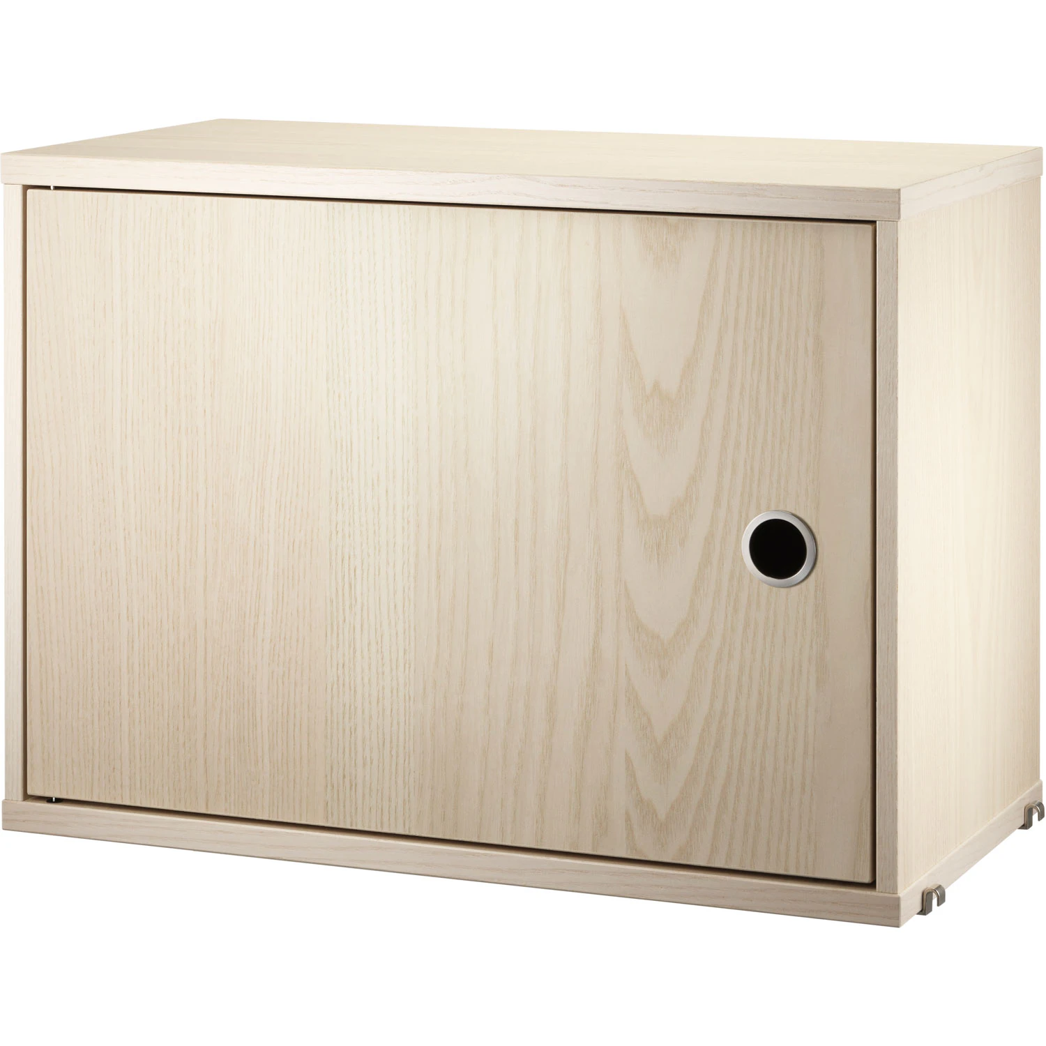 String Skåp + Dörr 58x30x42 Cm 1-pack - Modulära hyllsystem Lackad Mdf Ask