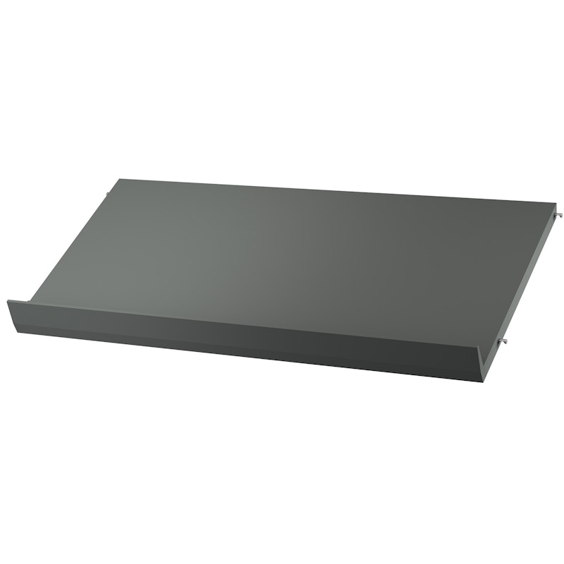 String Tidningshylla 78x30 cm, Mörkgrå