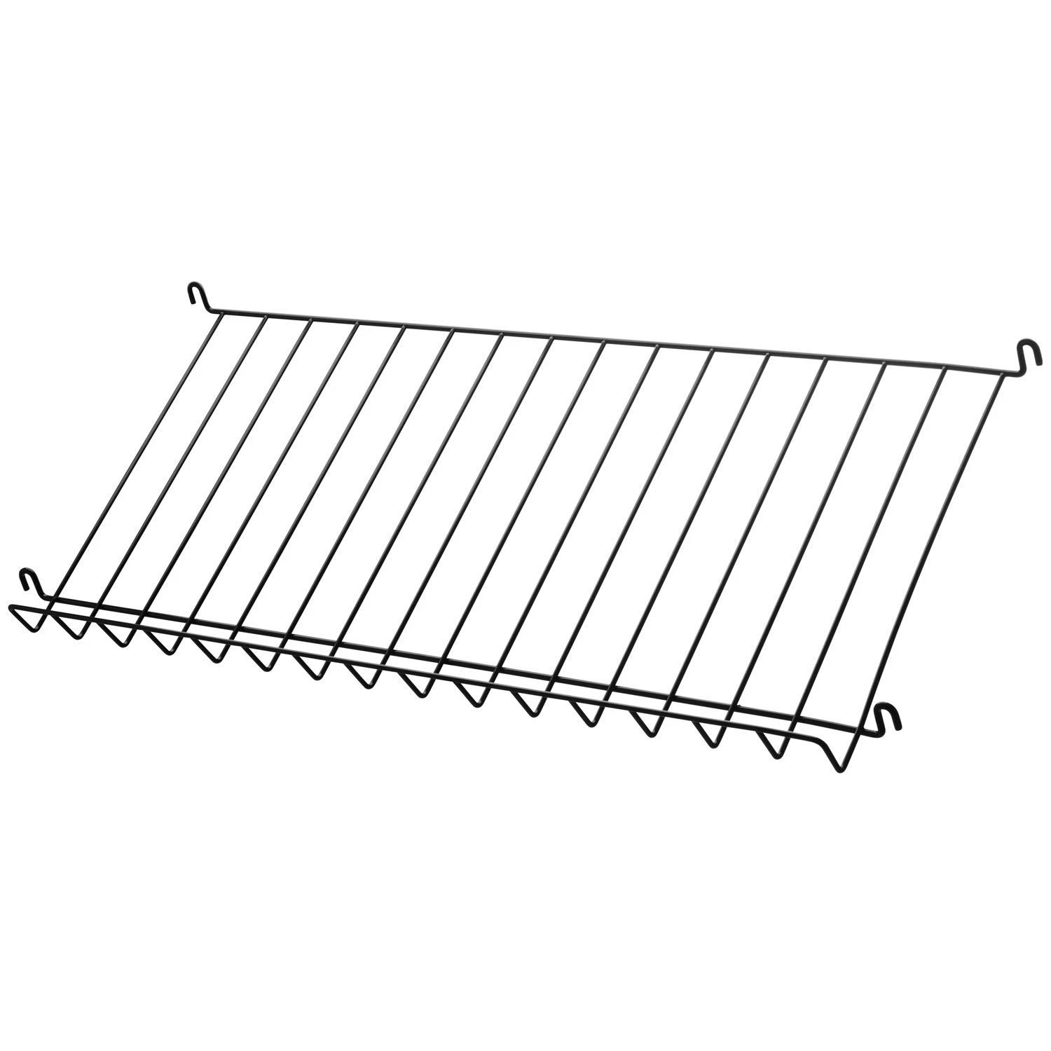String Tidningshylla 30x78 Cm - Modulära hyllsystem Pulverlackat Stål Svart