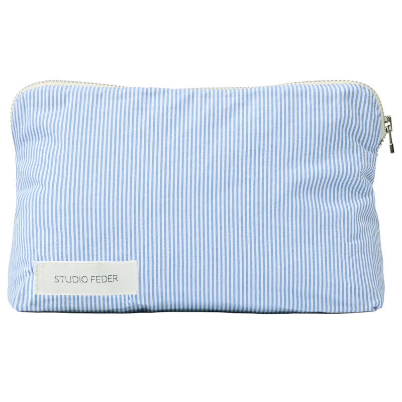 Celia Mini Necessär, Milk Stripe