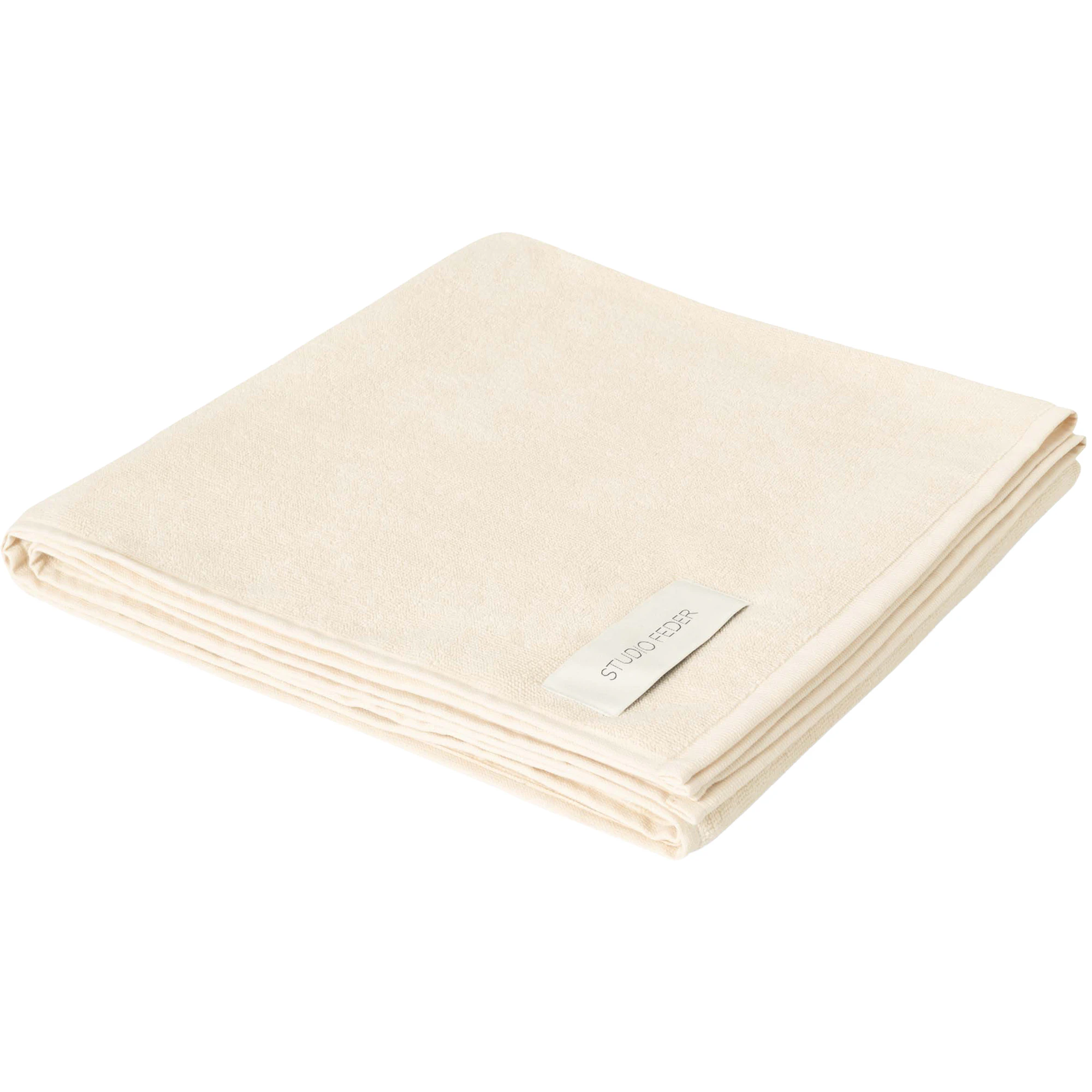 Studio Feder Una Handduk 50x100 Cm - Handdukar & Badlakan Ekologisk Bomull Undyed