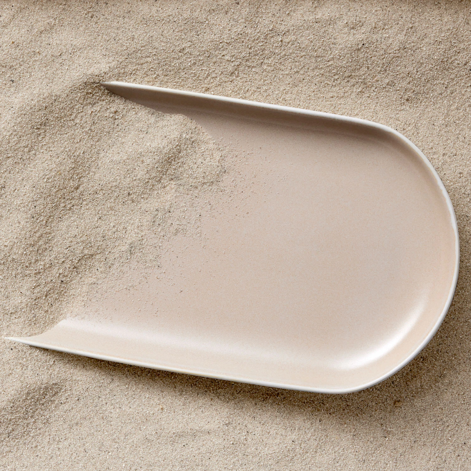 Studio Round North Serveringsfat 19x38 Cm Matte White/matte, sand från Studio Round, bild 4