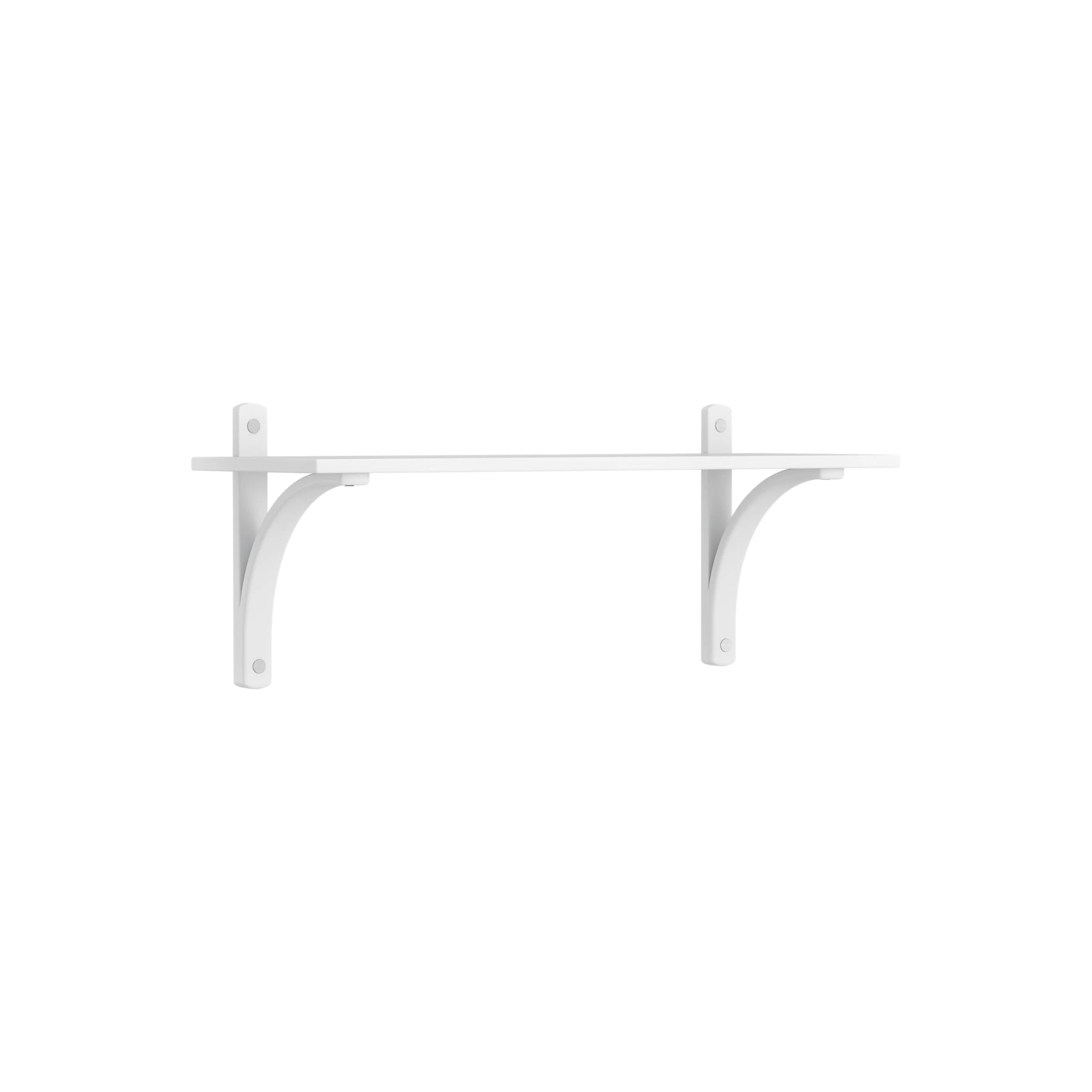 Swedese Levi V&auml;gghylla 90 Cm Liten Aluminium / - V&auml;gghyllor Ask Vitlaserad