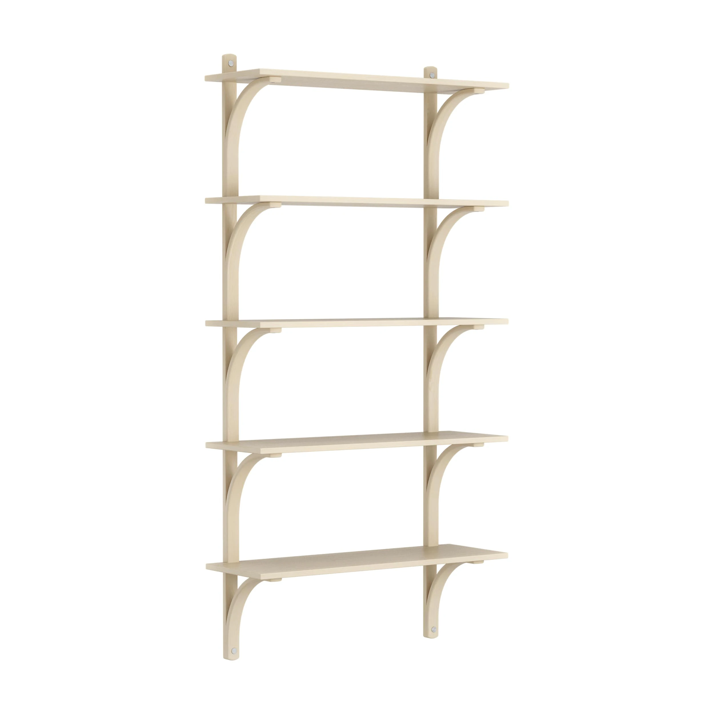 Swedese Levi V&auml;gghylla 90 Cm Stor Aluminium / - V&auml;gghyllor Ask Naturlack