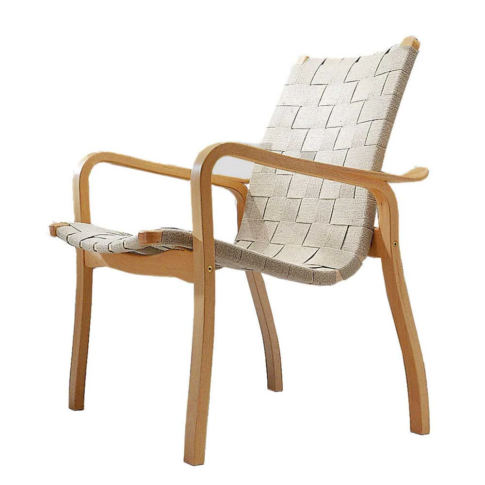 Swedese Primo F&aring;t&ouml;lj L&aring;g Rygg Oljad /natur - F&aring;t&ouml;ljer Ek