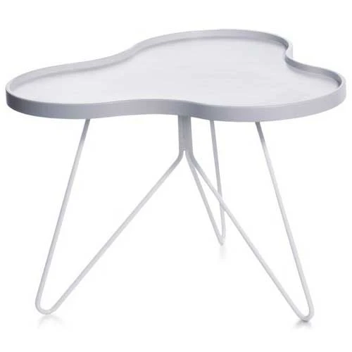 Swedese Flower Mono Soffbord 66 Cm /vit - Soffbord Askfan&eacute;r Vitlaserad