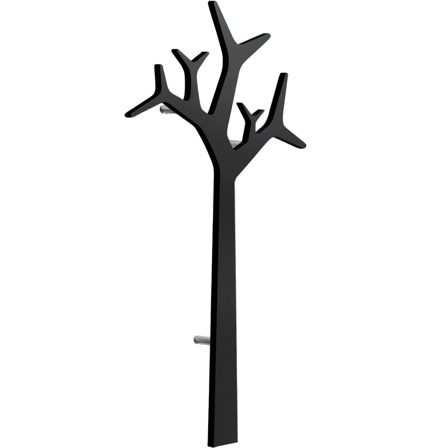 Swedese Tree Klädhängare Väggmonterad 134 Cm - Krokar & galgar Mdf Svart