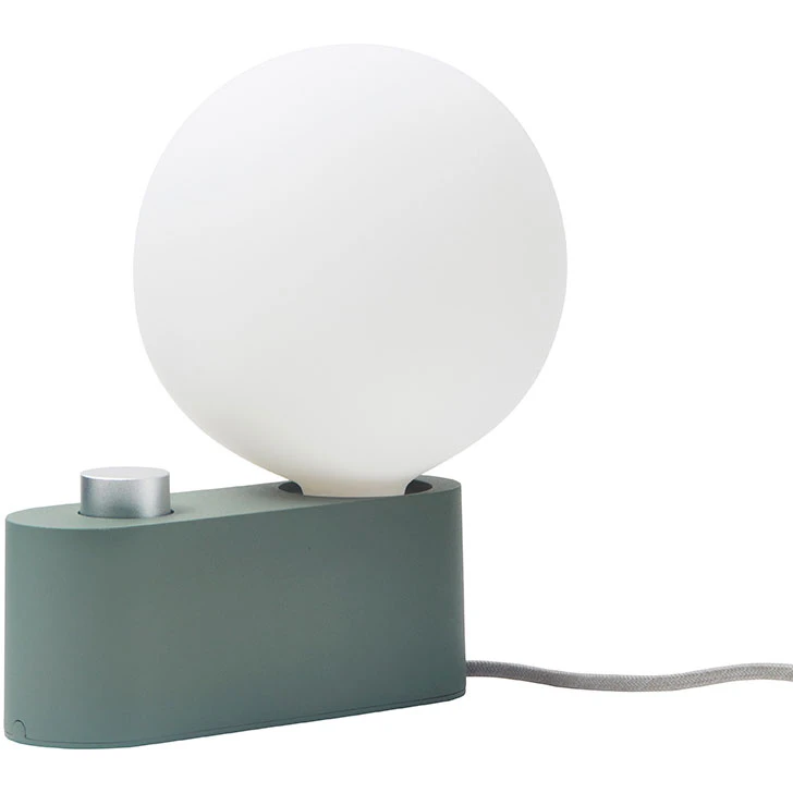 Tala Alumina Bordslampa Med Sphere Iv - Bordslampor Glas Gr&ouml;n