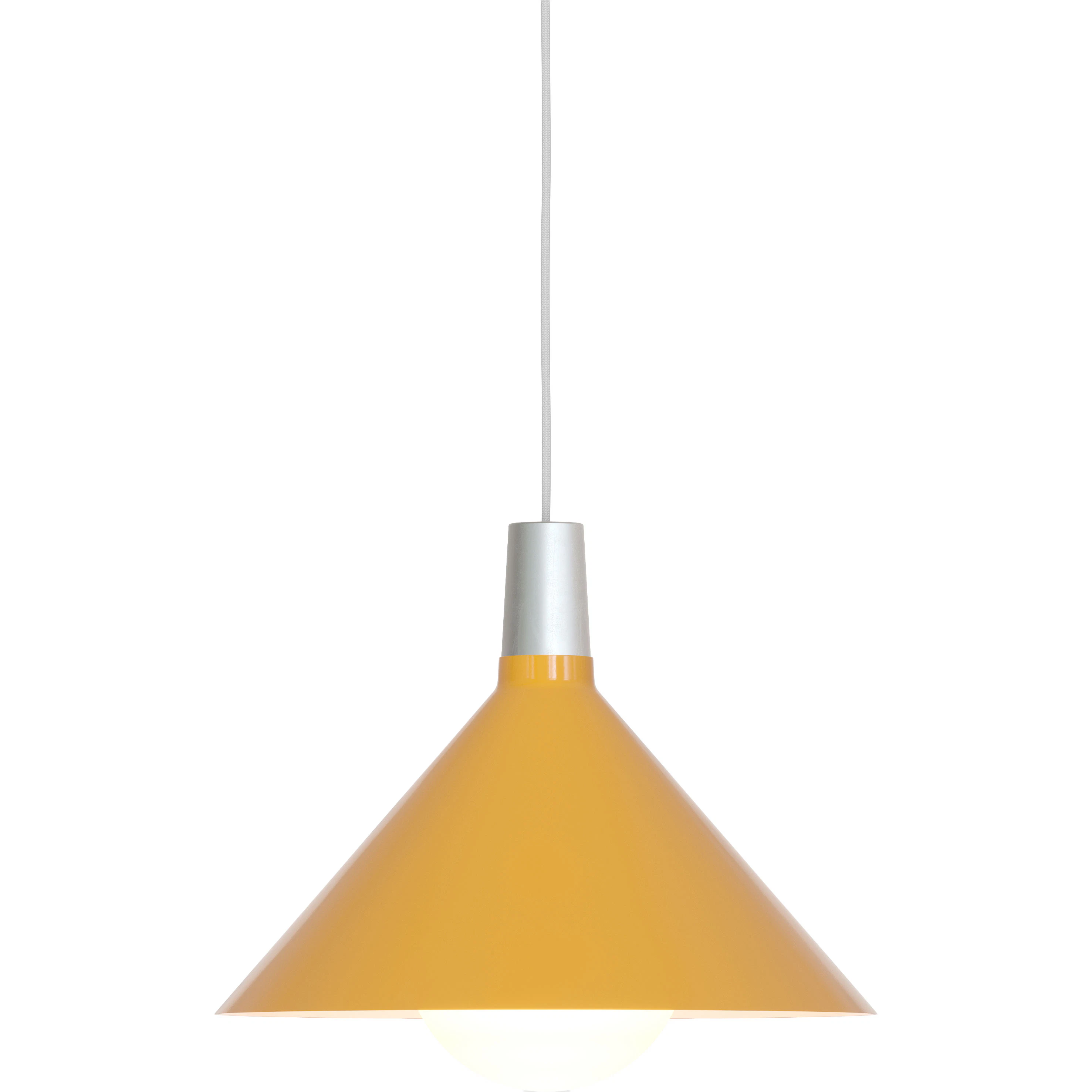 Tala Bower Pendel Ø36 - Pendellampor Anodiserad Aluminium Gul