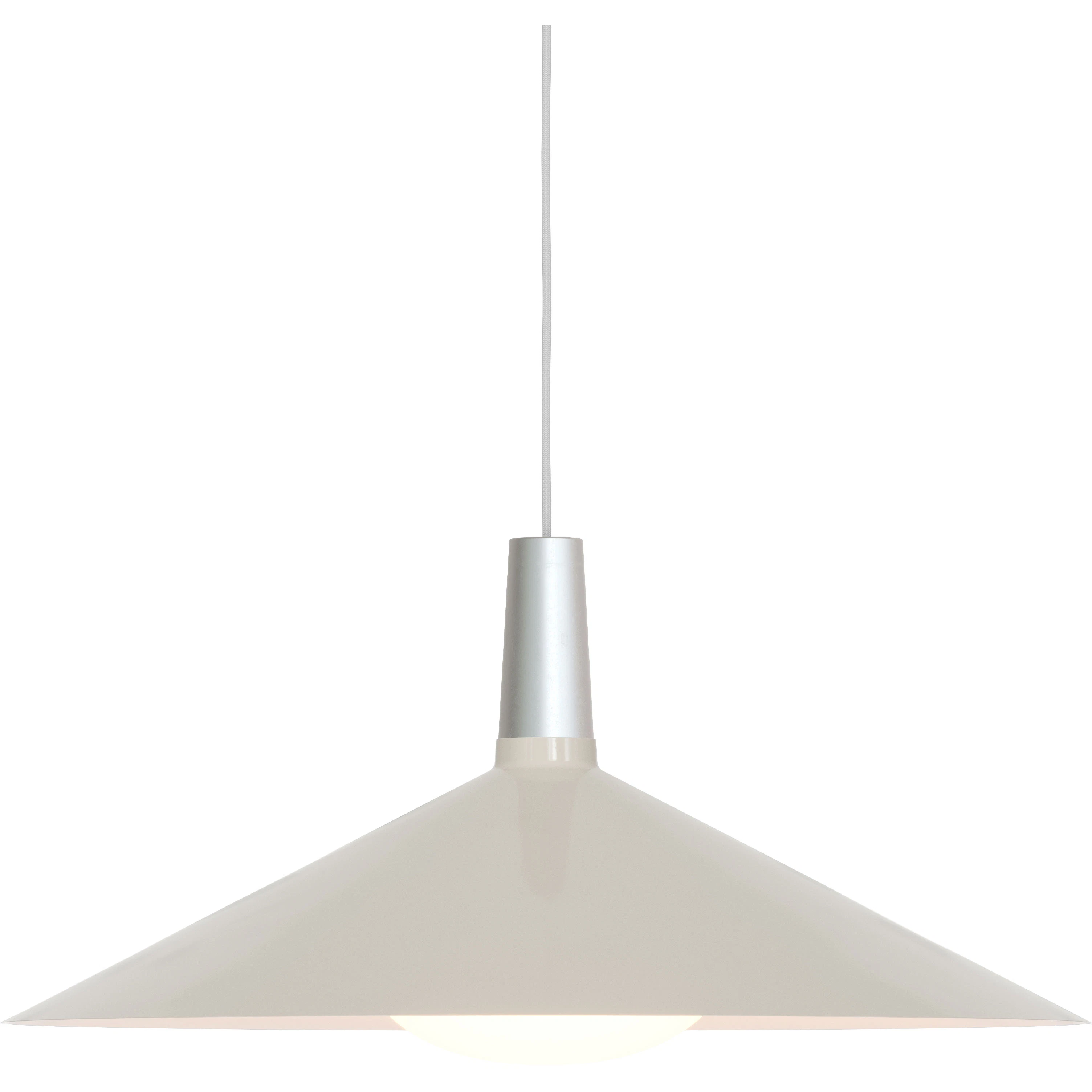 Tala Bower Pendel Ø60 - Pendellampor Anodiserad Aluminium Vit