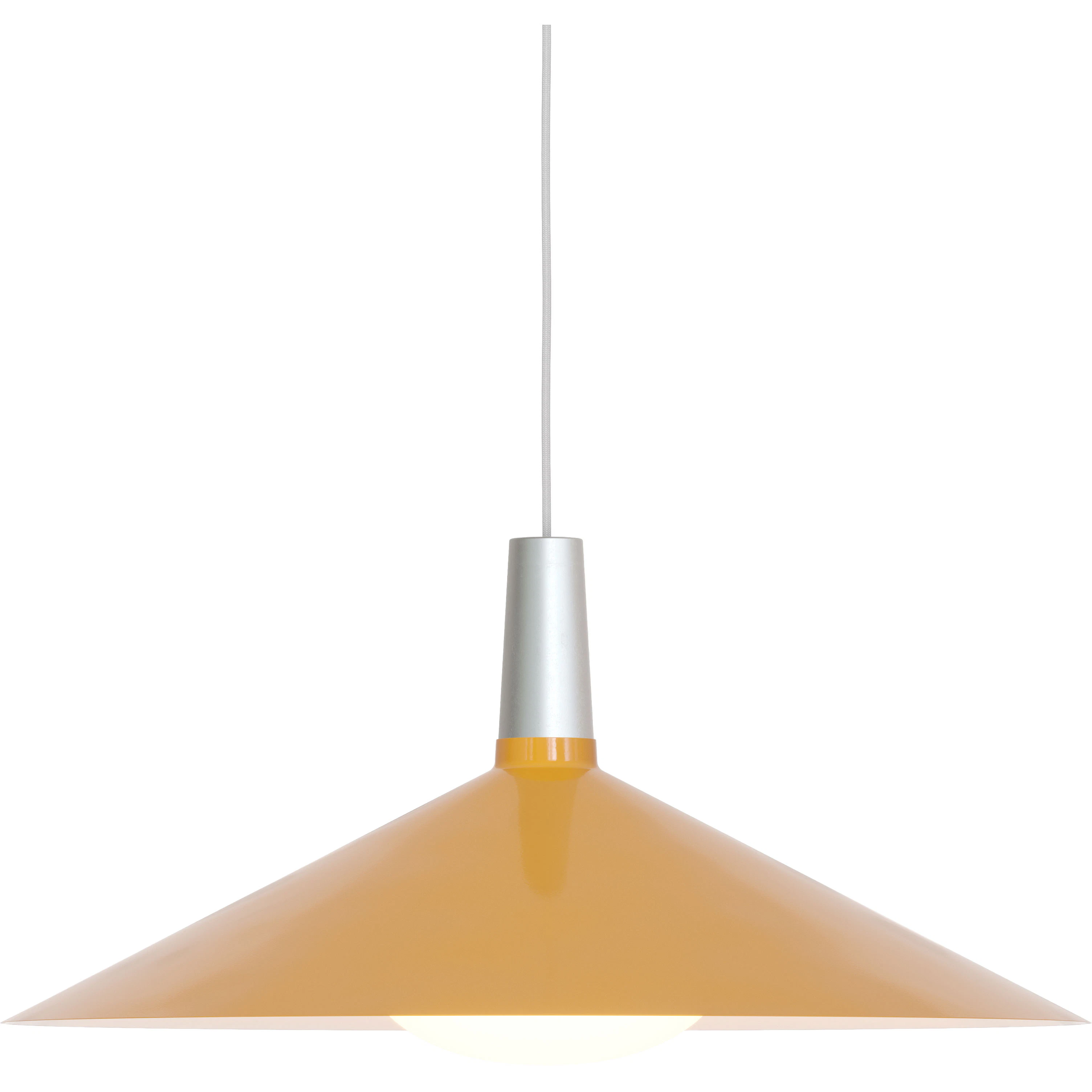 Tala Bower Pendel Ø60 - Pendellampor Anodiserad Aluminium Gul