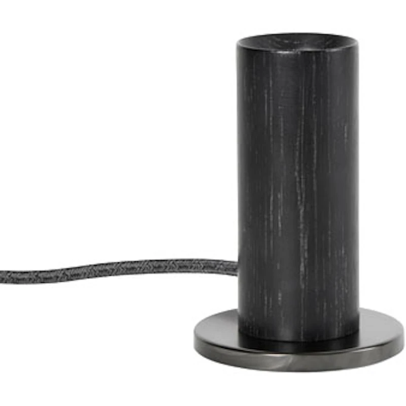 Tala Knuckle Bordslampa, Black Oak