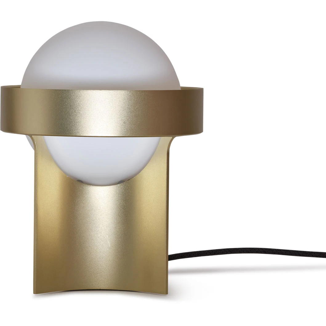Tala Loop Bordslampa Med Sphere Iv - Bordslampor Anodiserad Aluminium Guld