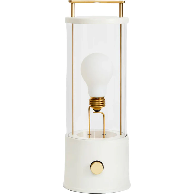 The Muse 2.0 Portabel Lampa, Candlenut White