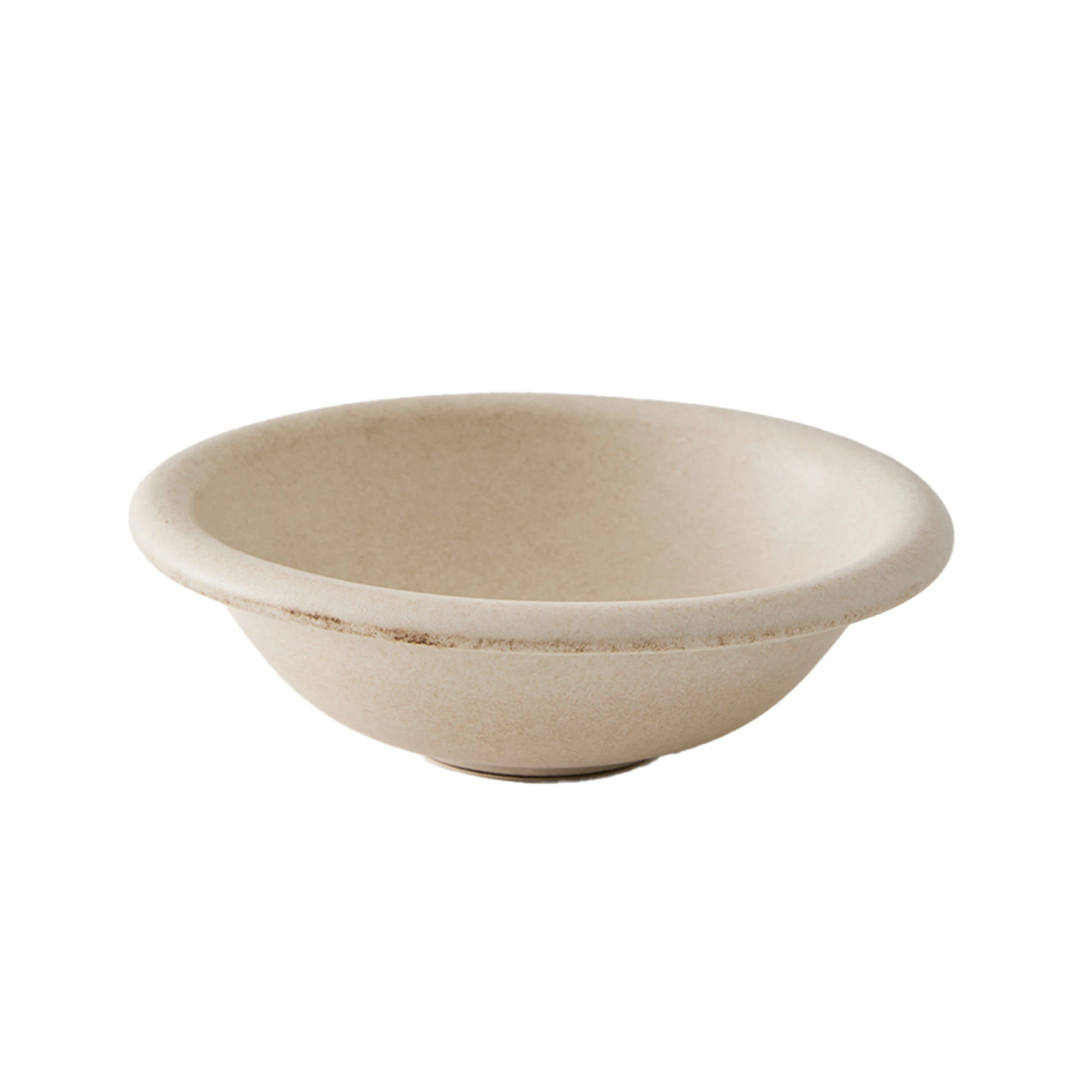 Tell Me More Elba Sk&aring;l &Oslash;18 Cm - Serveringssk&aring;lar Stengods Sand Beige