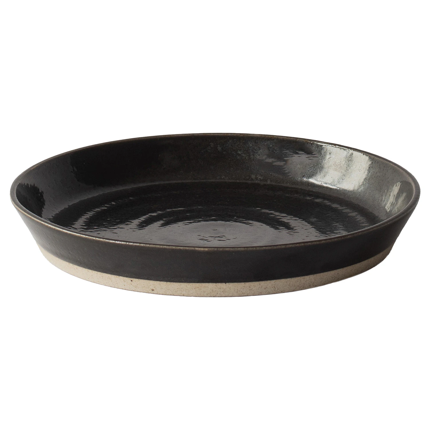 Tell Me More Fenix Djup Tallrik 24 Cm - Djupa tallrikar Porslin Svart