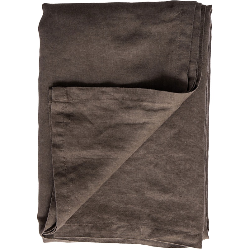 Linen Bordsduk 145x330 cm, Taupe