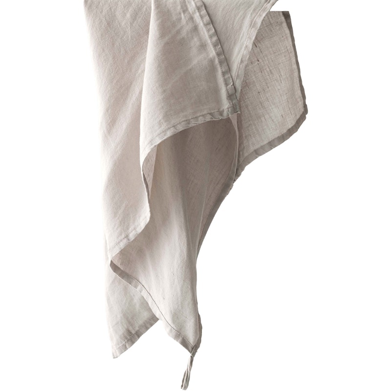 Linen Kökshandduk 50x70 cm, Varmgrå