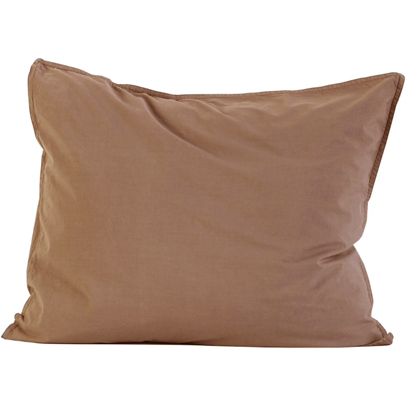 Örngott Ekologisk Bomull 50x60 cm 2-pack, Tan