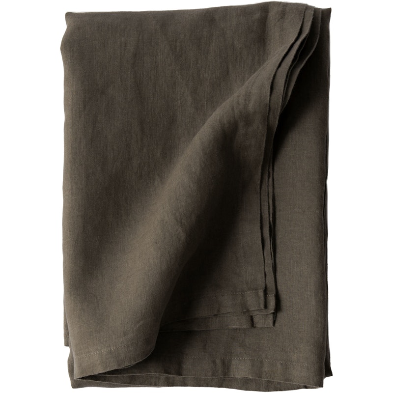 Linen Bordsduk 145x270 cm, Taupe