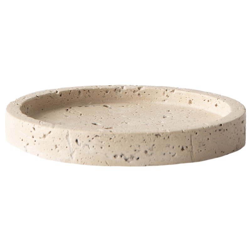 Travertine Tallrik 15 cm