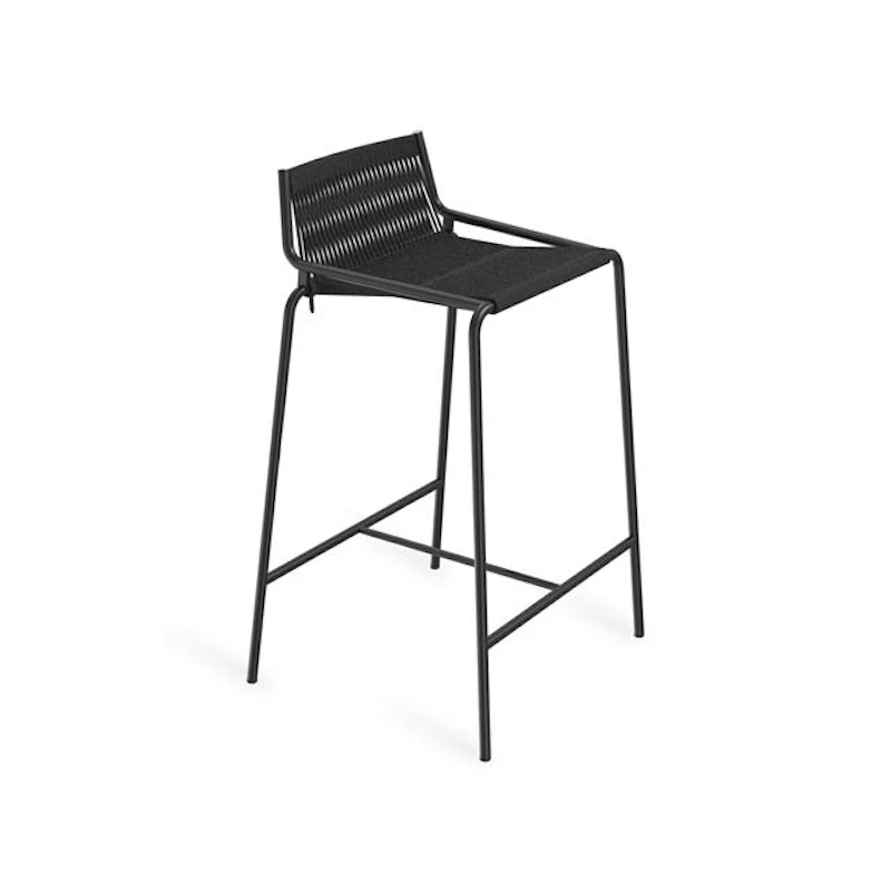 Noel Barstol Svart/Svart Linne H67 cm