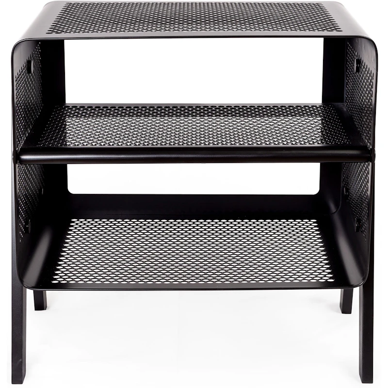 Skohylla Golv 50x35x50 cm, Svart