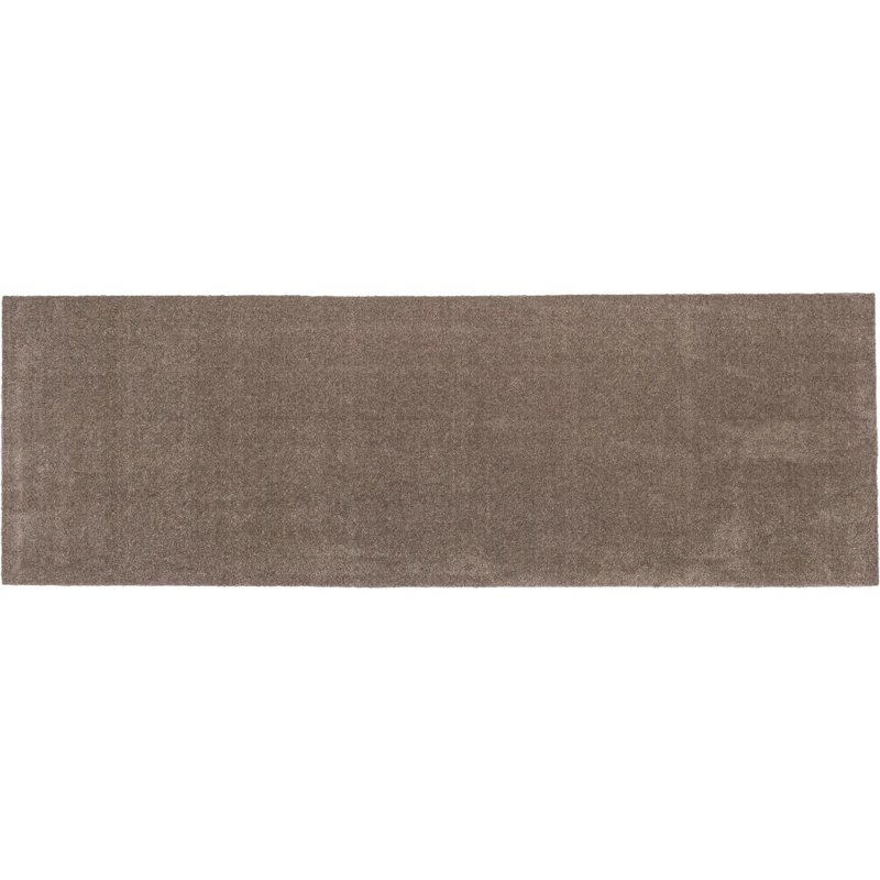 Unicolor Dörrmatta Sand / Beige, 90x200 cm