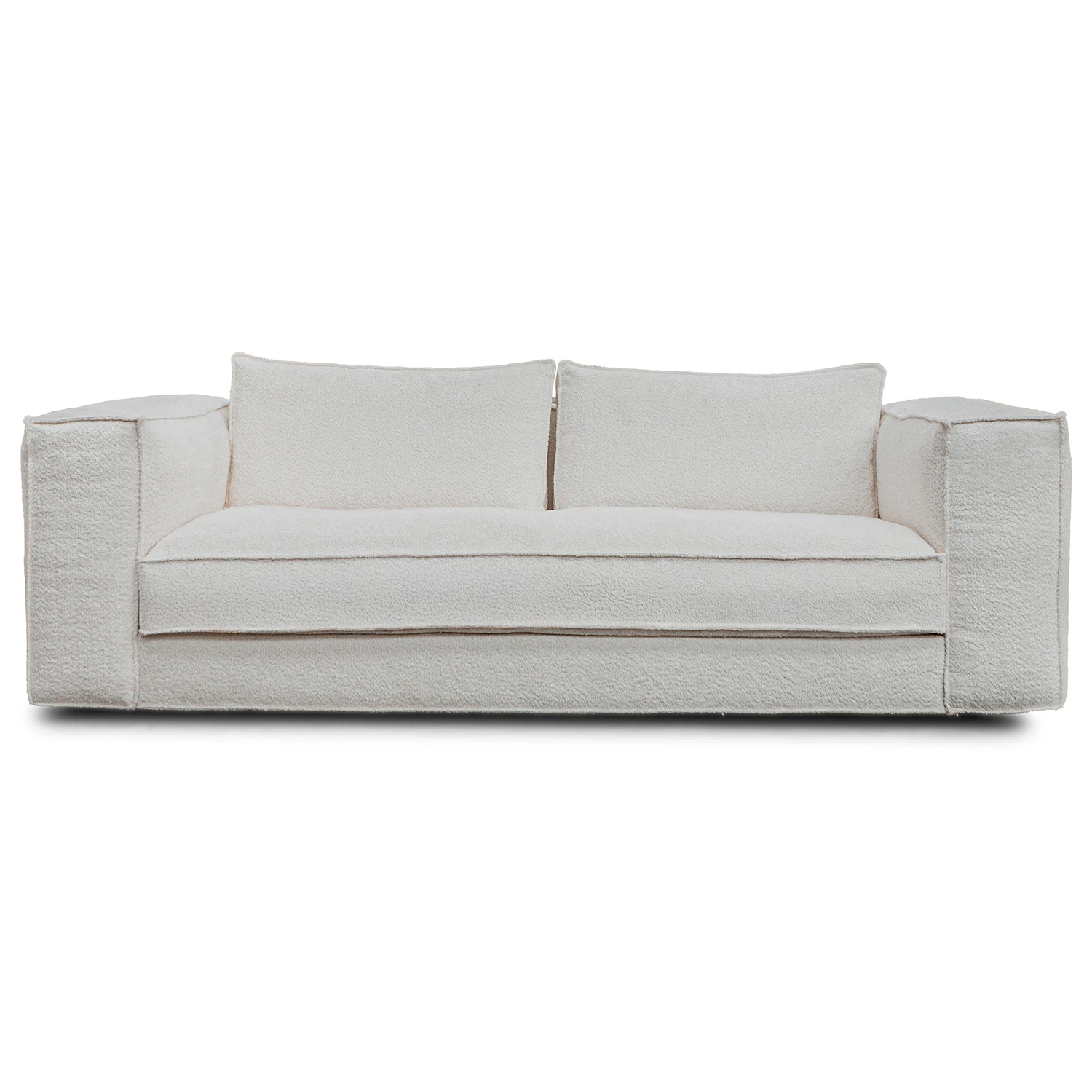 Tinted Objects Klinge Soffa Soft - 3-sitssoffor Boucl&eacute; Off-White
