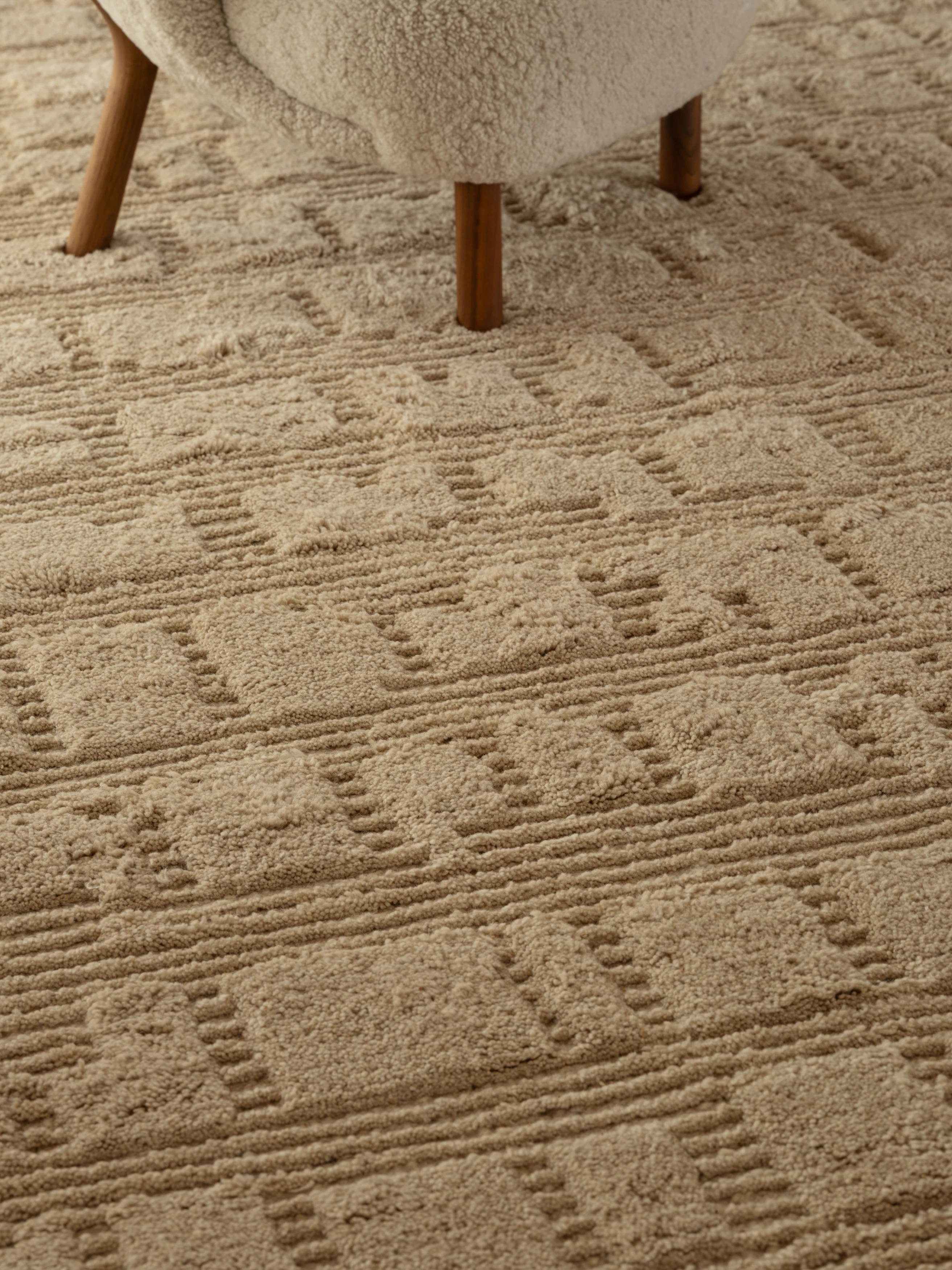 Tinted Objects Lydahl Wool Rug, beige från Tinted Objects, bild 2