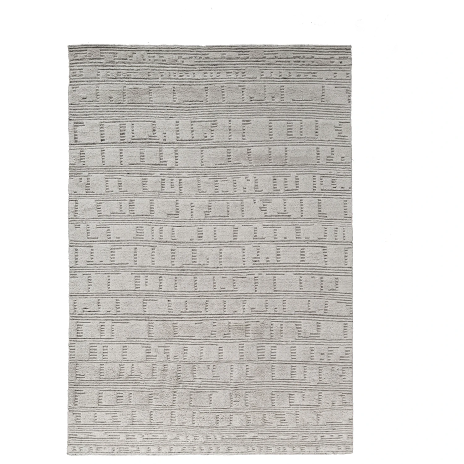 Tinted Objects Lydahl Wool Rug Offwhite 200x300 - Mönstrade mattor Ull Off-White
