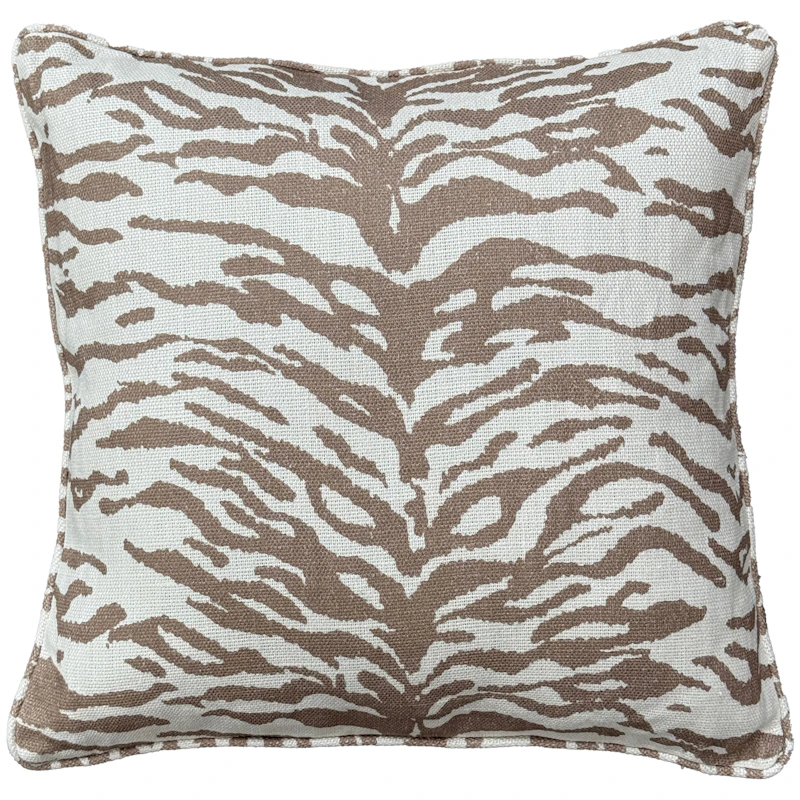 Norell tiger cushion Beige-Offwhite 50x50
